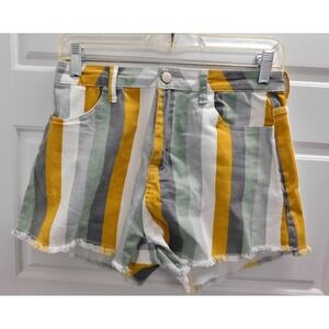 New Altard States Shorts‎ Striped White Green Blue Orange Gray $59.95rt  Sz. M
